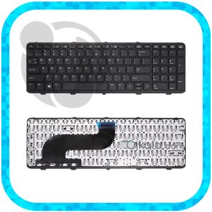 کیبورد لپتاپ اچ پی ProBook 650 G1 با فریم مشکی - نو
