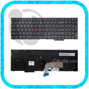 کیبورد لپ تاپ لنوو ThinkPad E550 مشکی با فریم و موس - نو