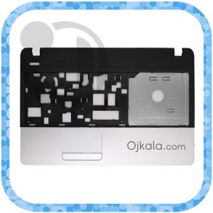 قاب کنار کیبورد لپ تاپ ایسر Aspire E1-571 مشکی نقره ای