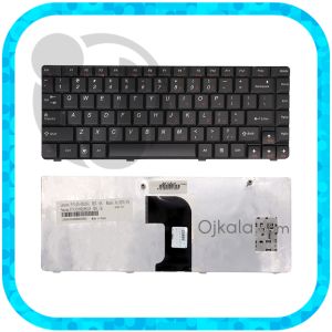 کیبورد لپ تاپ لنوو IdeaPad U450 مشکی اینتر کوچک با فریم - نو