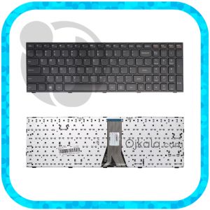 کیبورد لپتاپ لنوو IdeaPad G50-70 / Z50-70 با فریم مشکی - نو