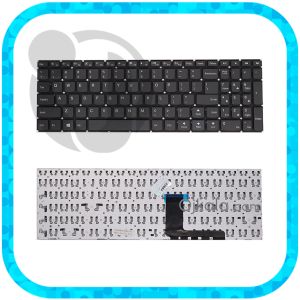 کیبورد لپ تاپ لنوو IdeaPad 310-15 مشکی اینتر کوچک بدون فریم و بکلایت - نو