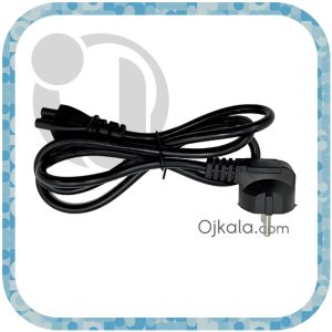 کابل برق سه پین شارژر لپ تاپ 1.2 متر مدل 10 آمپر