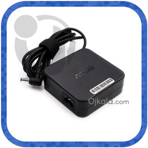آداپتور لپتاپ ایسوس پین 19V 4.7A 90W (5.5*2.5) سر نرمال - مربعی نو