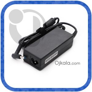 آداپتور لپ تاپ اچ پی پین (3.0*4.5) 19.5V 3.33A 65W سر فیش آبی