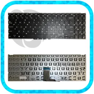 کیبرد لپ تاپ ایسوس VivoBook 15 X512 مشکی-اینترکوچک بدون فریم به همراه کلید پاور