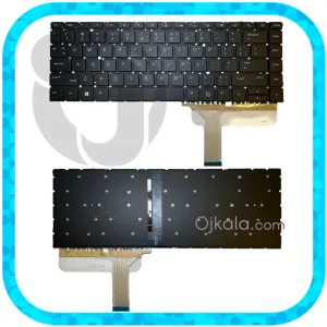 کیبورد لپ تاپ اچ پی EliteBook 1040 G4 بدون فریم اینتر کوچک - با بکلایت - نو