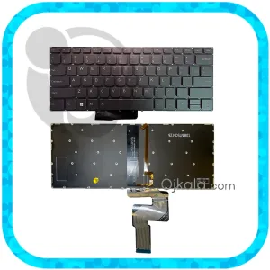 کیبورد لپتاپ لنوو IdeaPad IP320-14ISK نوک مدادی اینتر کوچیک بدون فریم - بدون دکمه پاور و بکلایت - نو